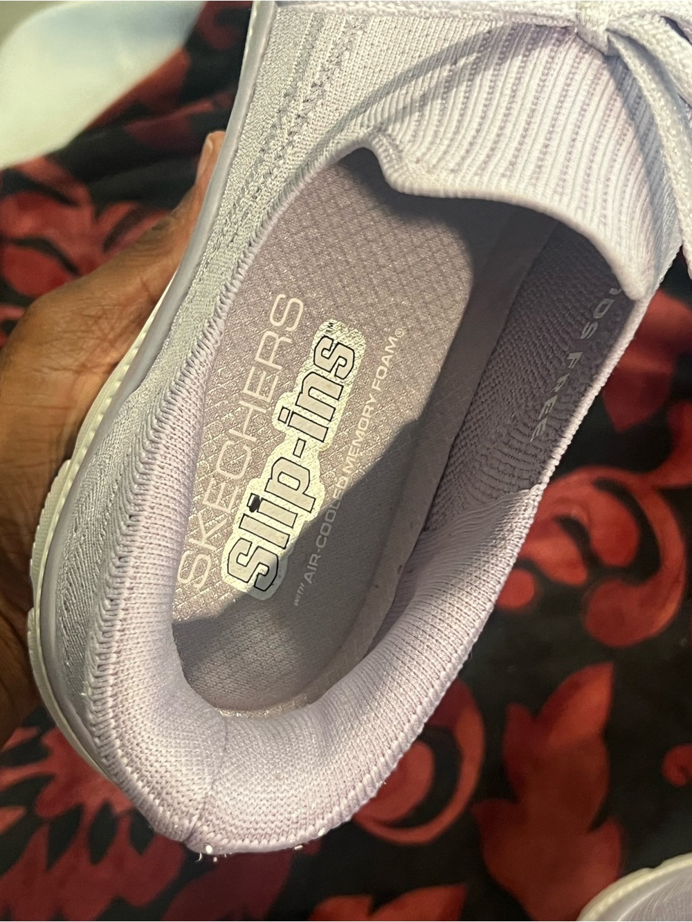 Skechers Lavender Knit sneakers - Picture 9 of 10